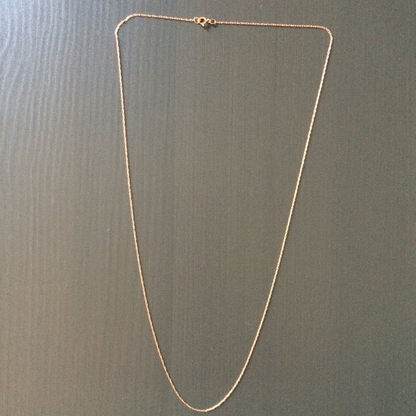 14k Rose Gold Necklace - LittleGemsUSA - 5