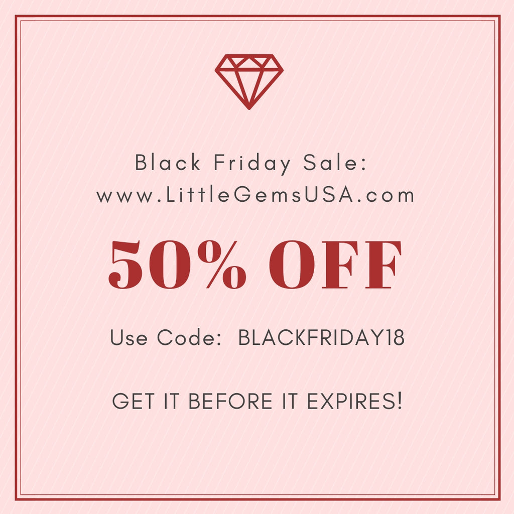 This weekend only:  50% off Black Friday Sale