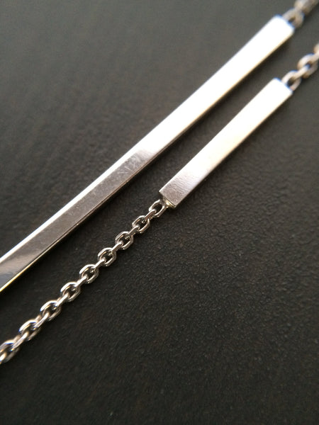 Long and Lovely 36 Inch Sterling Silver Chain - LittleGemsUSA - 1