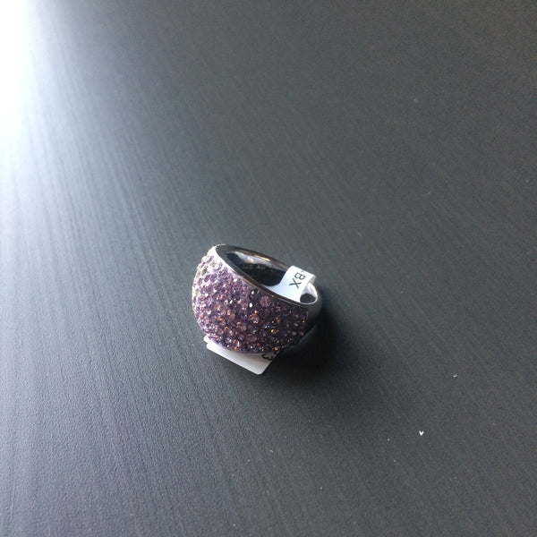 Purple Crystal Ombre Ring - Size 6 - LittleGemsUSA - 2