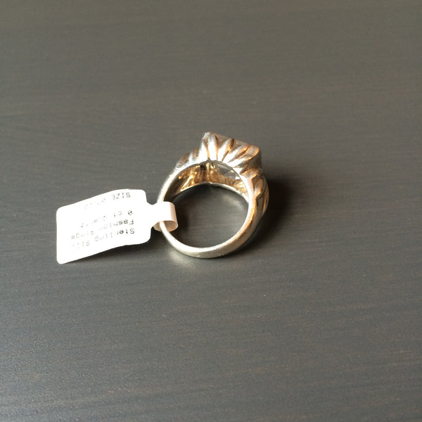 Sterling Silver Quartz Ring - Size 7 - LittleGemsUSA - 3