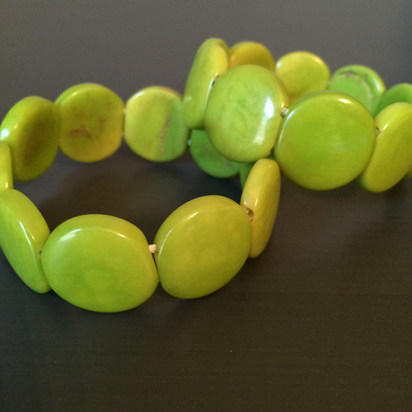 Tagua Seed Bracelets - multiple colors - LittleGemsUSA - 2