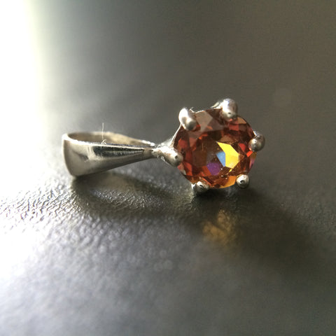 Tiny Topaz Pendant - LittleGemsUSA - 1