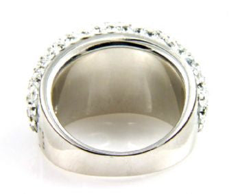 White Crystal Ring - Size 5 - LittleGemsUSA - 3