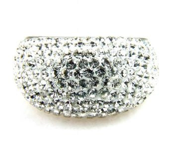 White Crystal Ring - Size 5 - LittleGemsUSA - 2