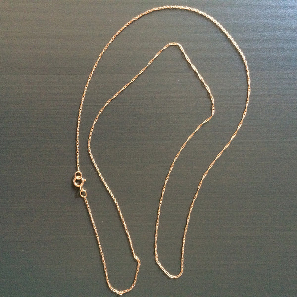 14k Rose Gold Necklace - LittleGemsUSA - 3