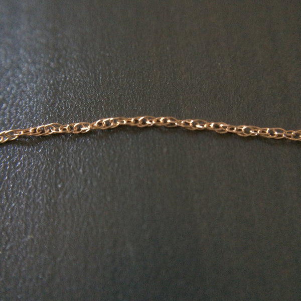 14k Rose Gold Necklace - LittleGemsUSA - 1