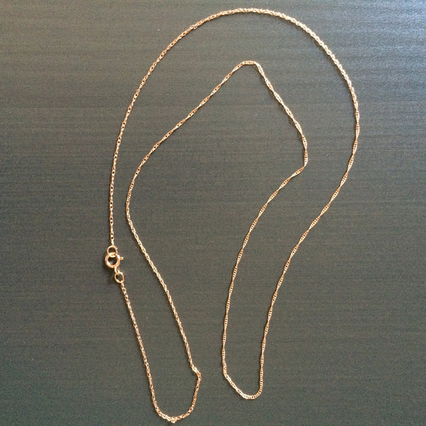 14k Rose Gold Necklace - LittleGemsUSA - 3